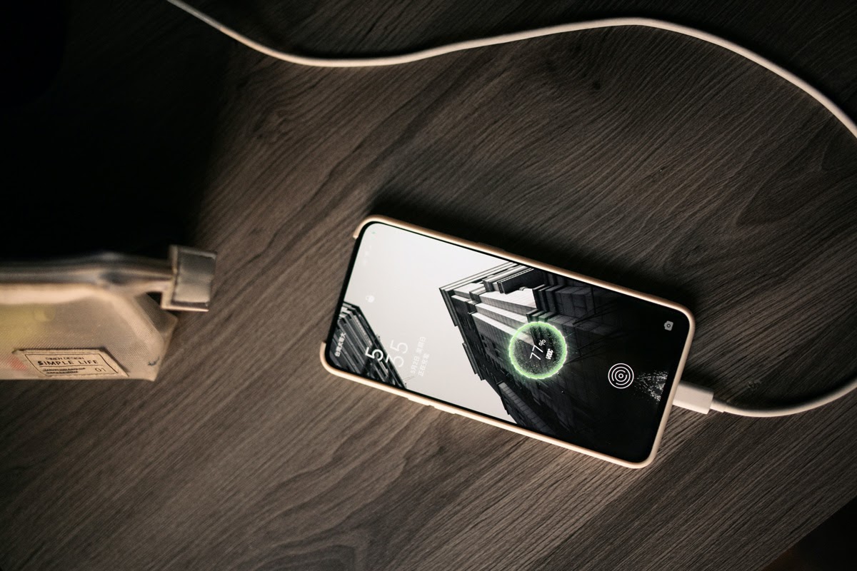 Foto carga rápida móvil Android