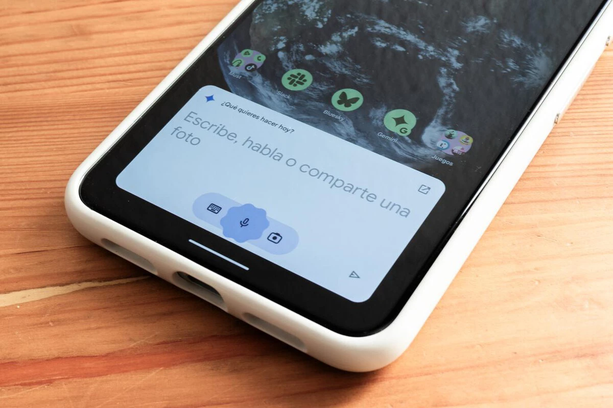 Foto Gemini integrada