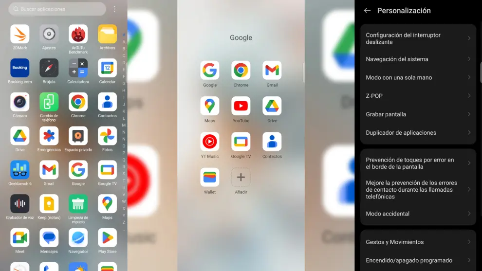Software del Nubia Z60s Pro